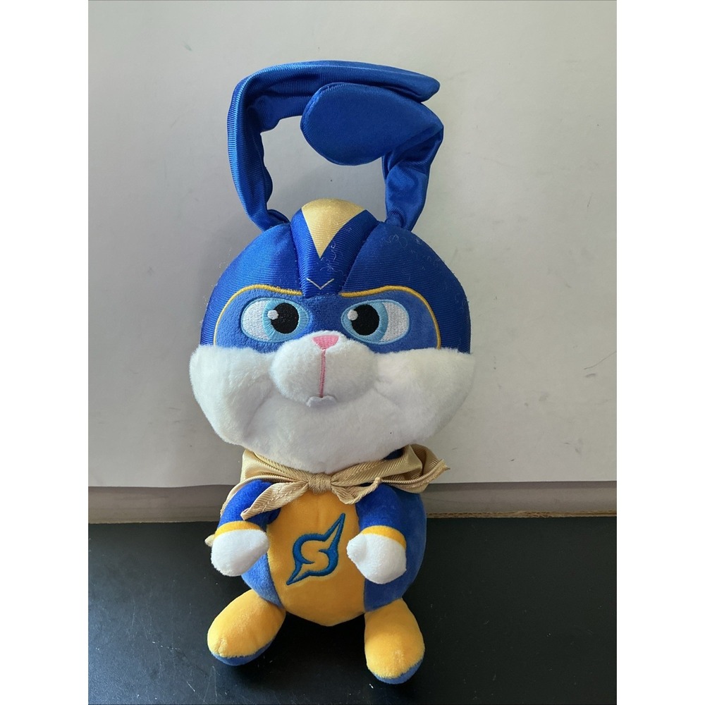 Whitehouse Superhero Snowball Plush Rabbit Secret Life Of Pets 2 9in Bendy Ears